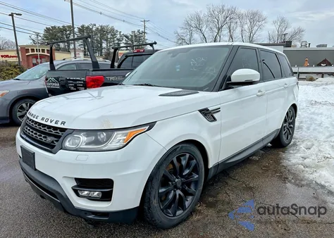 2014 Land Rover Range Rover Sport Hse из США, поврежденный, VIN SALWR2WF4EA351219